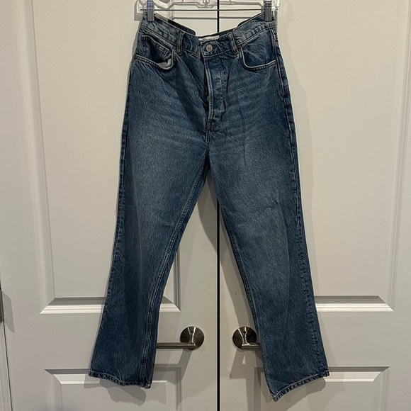 Reformation Cynthia High Rise Straight Jeans - Picture 1 of 4
